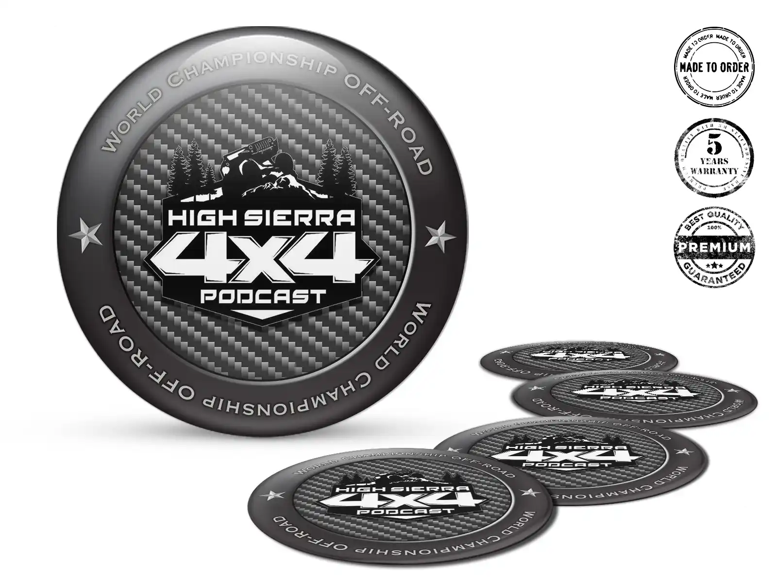 Sticker Dome Premium Luxury Labels for Vehicles
